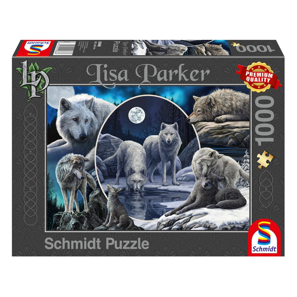 Schmidt - Lisa Parker: Magnificent Wolves Puzzle (1000 Pieces)