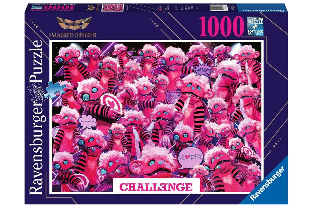 Ravensburger - Challenge Monsterchen Puzzle (1000 Pieces)