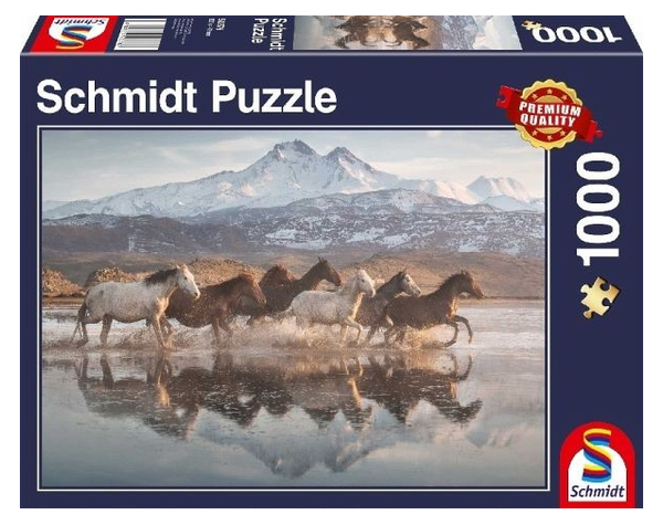 Schmidt - Horses in Cappadocia Puzzle (1000 Pieces)