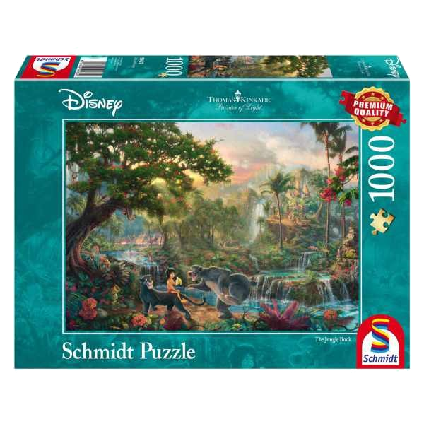 [SCH-59473] Schmidt - Thomas Kinkade: Disney The Jungle Book Puzzle (1000 Pieces)