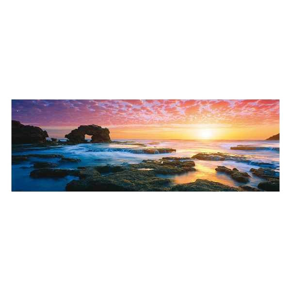 [SCH-59289] Schmidt - Mark Gray: Bridgewater Bay at Sunset Panoramic Puzzle (1000 Pieces)