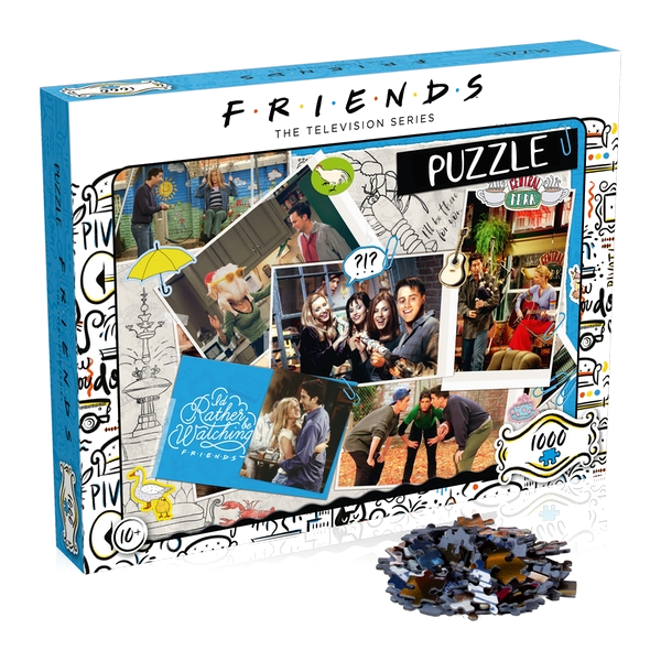 Winning Moves - Friends Scrapbook Puzzle (1000 Pieces)