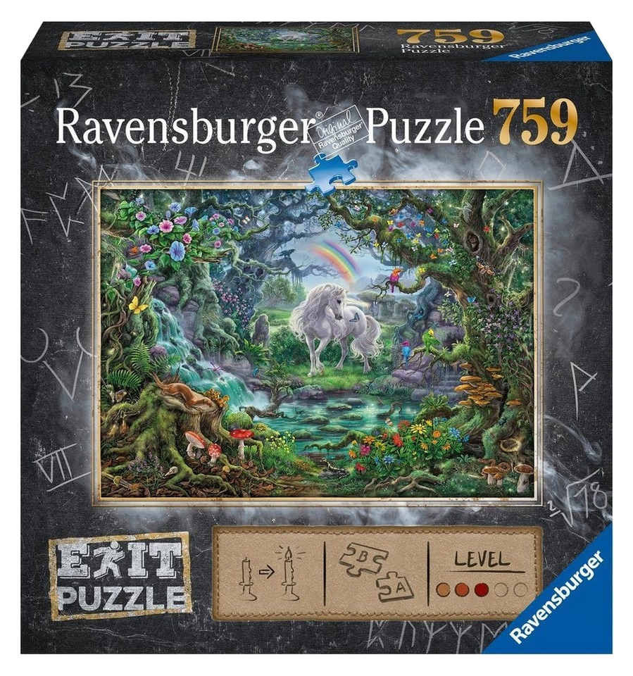 Ravensburger - EXIT Puzzle - Einhorn Exit - 759 Pieces (DE/FR/IT/NL/EN/ES)