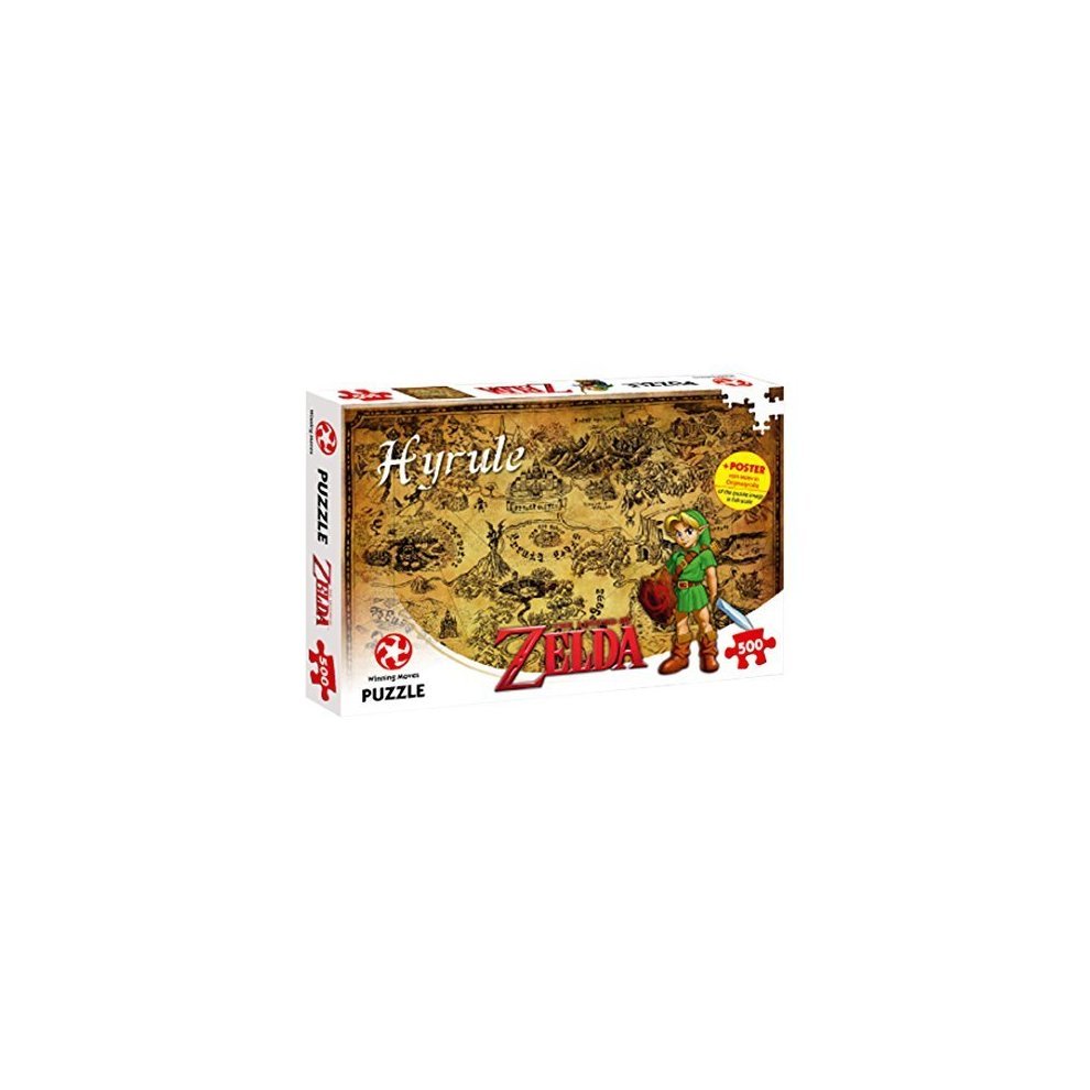 The Legend of Zelda Hyrule 500 Piece Jigsaw Puzzle