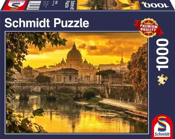 Golden Light Over Rome