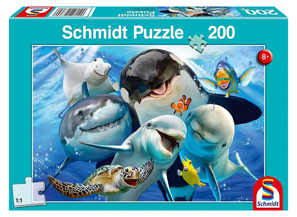 Schmidt - Underwater Friends Puzzle (200 Pieces)
