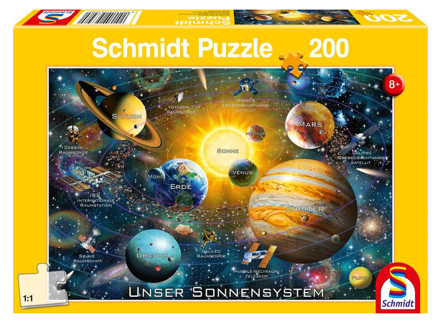 Schmidt - Unser Sonnensystem Puzzle (200 Pieces) (DE)