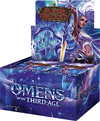 Flesh and blood Omens of the third age Pre-order Case (4 x Booster Box)