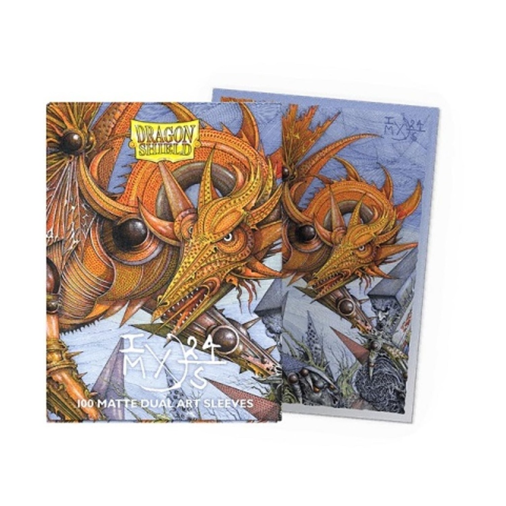 Dragon Shield Matte Dual Art Sleeves the Millerax 100 CT - Smooth & Tough Premium TCG Sleeves Compatible with Pokemon Flesh & Blood One Piec
