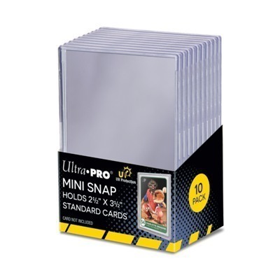 [BF-32570] Ultra PRO - UV Mini Snap Card Holder (10 Pieces Pack)