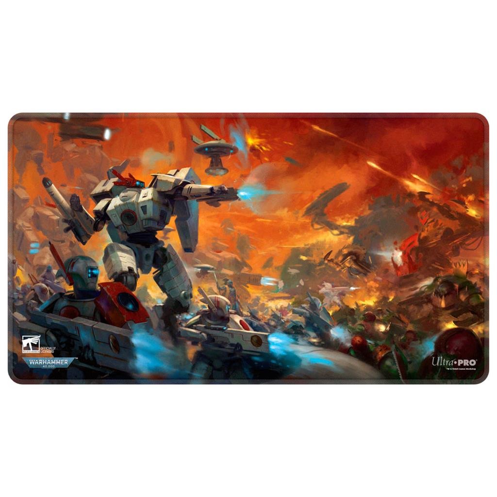 [BF-120554] Ultra PRO - T’au Empire Codex Aligned Playmat - Stitched for Warhammer 40,000