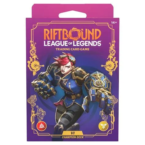 Riftbound: League of Legends TCG - Unleashed Champion Deck Vi Display (4 Decks) (EN)