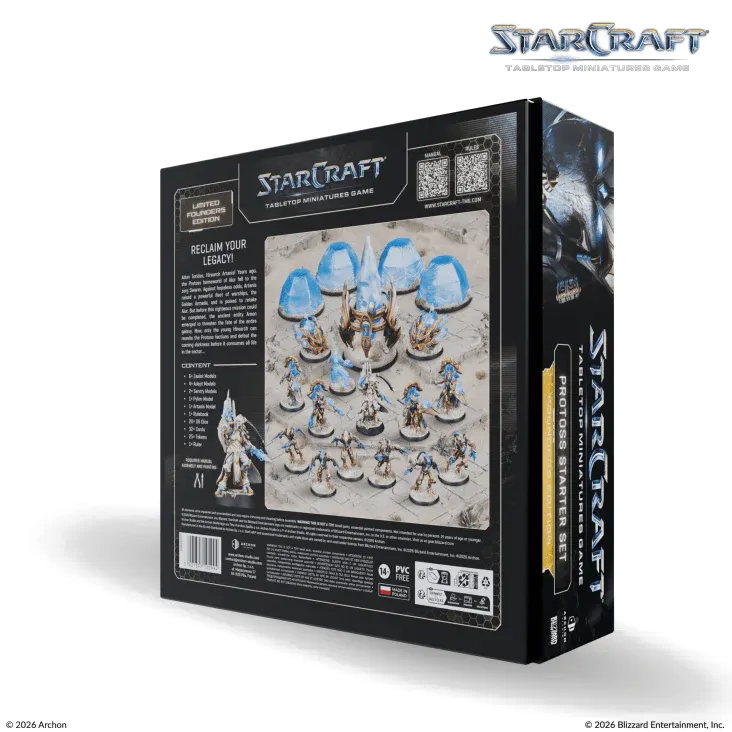[139850] StarCraft: The Miniatures Game - Protoss Starter Set - Founders Edition (EN)