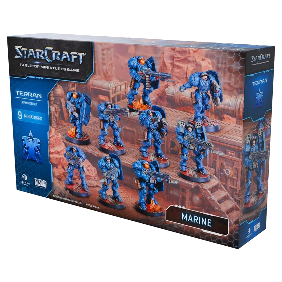 [139856] StarCraft: The Miniatures Game - Marine - Terran - Expansion Set (EN)