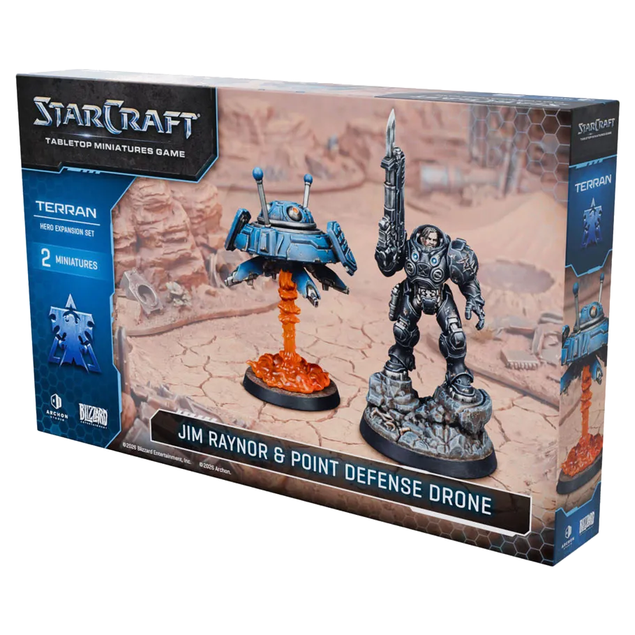 [139860] StarCraft: The Miniatures Game - Jim Raynor (Raynor's Raiders) - Terran - Hero Expansion Set (EN)