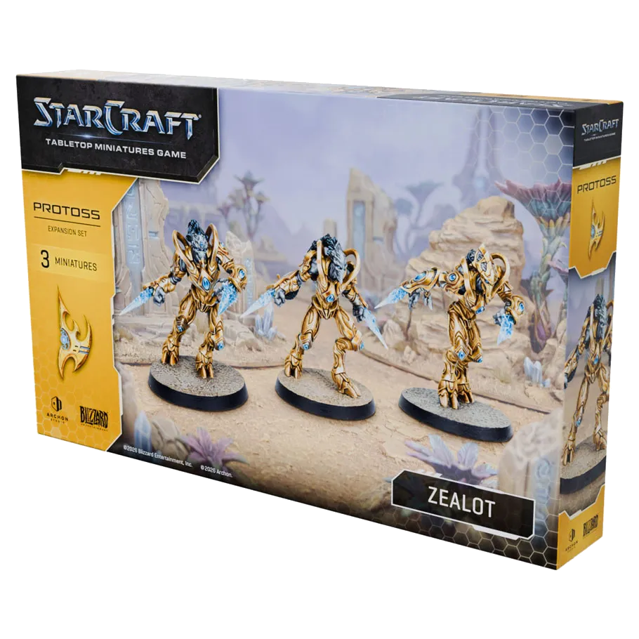 [139861] StarCraft: The Miniatures Game - Zealot - Protoss - Expansion Set (EN)
