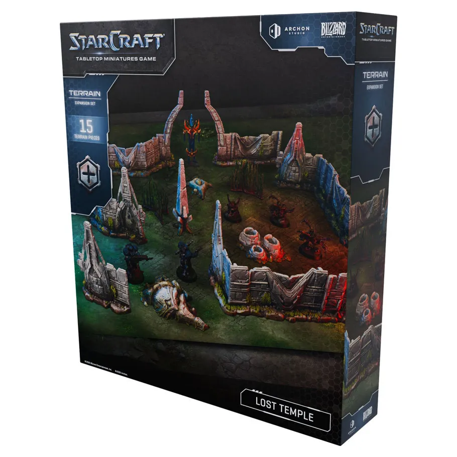 [139866] StarCraft® The Miniatures Game - Lost Temple - Terrain Expansion Set - EN