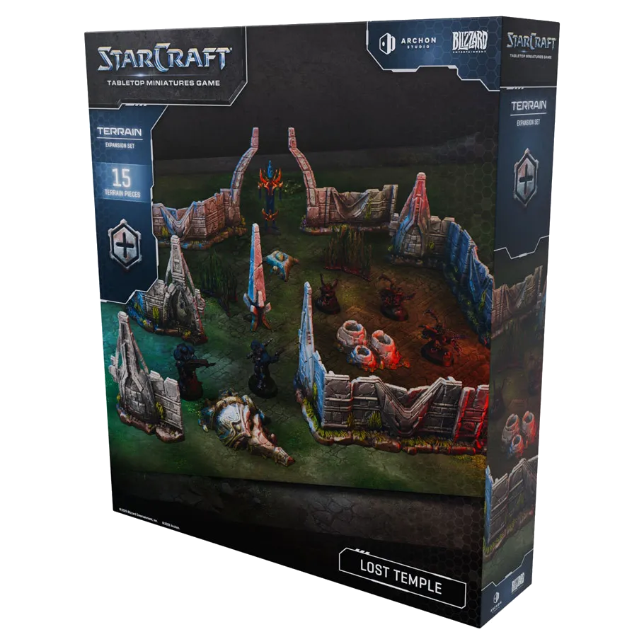 [139866] StarCraft: The Miniatures Game - Lost Temple - Terrain Expansion Set (EN)