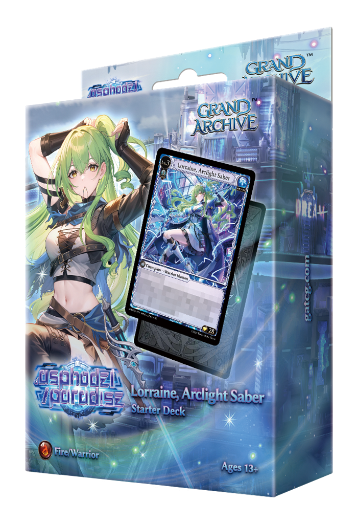 [GA26S8-EN] Grand Archive TCG: Lorraine, Arclight Saber Starter Deck Deck - EN
