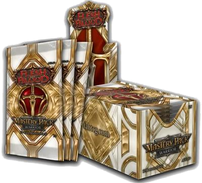 [FAB2610-EN] Flesh & Blood TCG - Mastery Pack Warrior Booster Display (12 Packs) (EN)