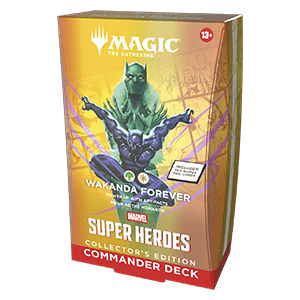 [CM-869504] Commander: Magic: The Gathering | Marvel Super Heroes: "Wakanda Forever" Commander Deck: Collector's Edition