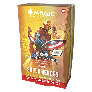 [CM-869503] Commander: Magic: The Gathering | Marvel Super Heroes: "Avengers Assemble" Commander Deck: Collector's Edition
