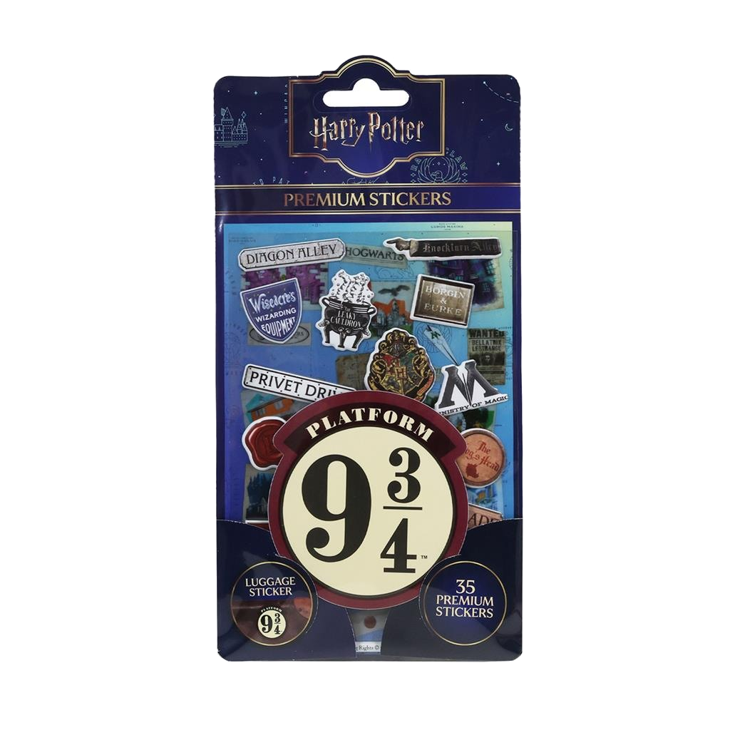 Harry Potter - Premium Sticker Set - Magical Locations