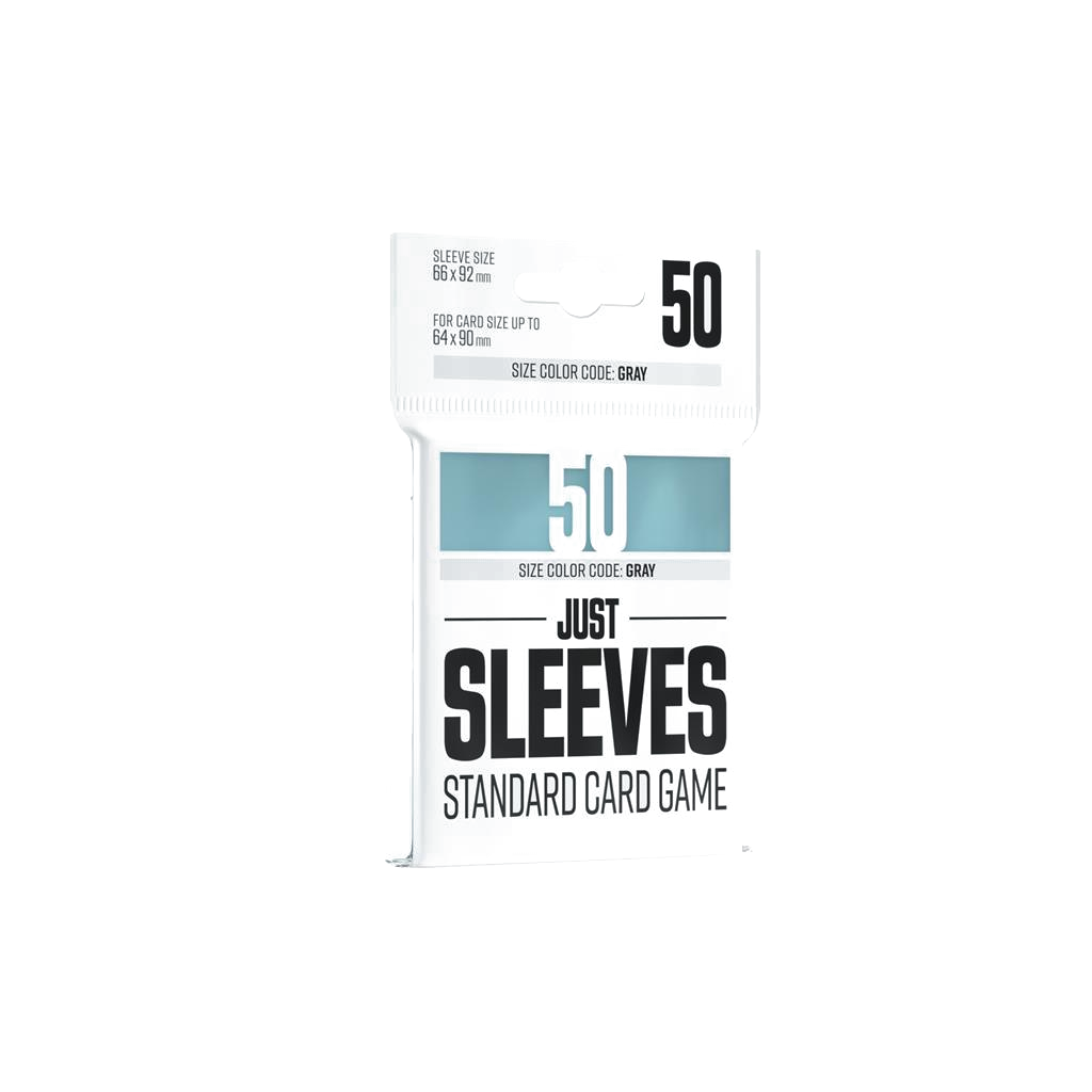 [BF-64471] Just Sleeves - Standard Card Game Clear (50 Sleeves)