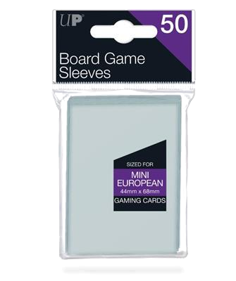 [BF-260] Ultra PRO - Board Game Sleeves - Euro Mini Size 44x68mm (50 Sleeves)