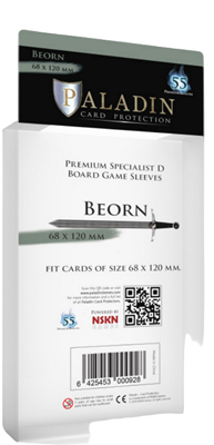 Paladin Sleeves - Beorn Premium Specialist D 68x120mm (55 Sleeves)