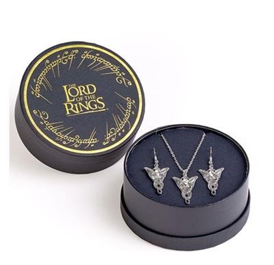 [SUP-THE-LORD-OF-THE-RINGS-EARRINGS-AND-NECKLACE-GIFT-SET-EVE] The Lord of the Rings - Earrings and Necklace Gift Set - Evenstar