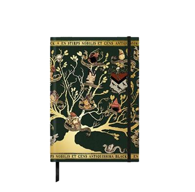 [BF-125397] Hard cover notebook Family Black - Harry Potter