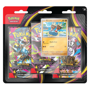 [CM-885533] Pitch Black: Binacle 3-Pack Blister