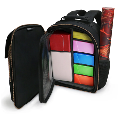 [BF-129470] ENHANCE Small MTG Backpack with Customizable Interior for Deck Boxes, Dice Bags