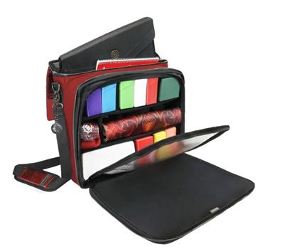 [BF-135625] ENHANCE Collector's Edition MTG Bag fits Deck Boxes, TCG Items (Dragon Red)
