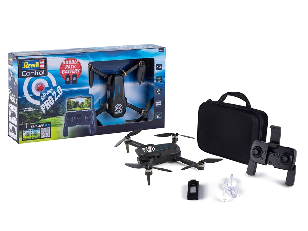 [BF-129725] Revell Control - Go! Video Pro 2.0 RC Camera Quadrocopter