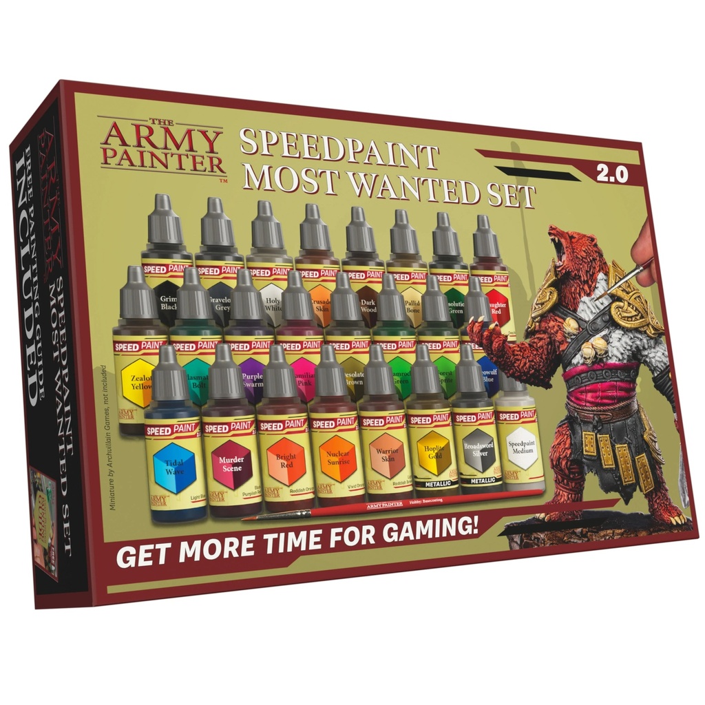 [BF-98759] The Army Painter - Speedpaint Most Wanted Set 2.0