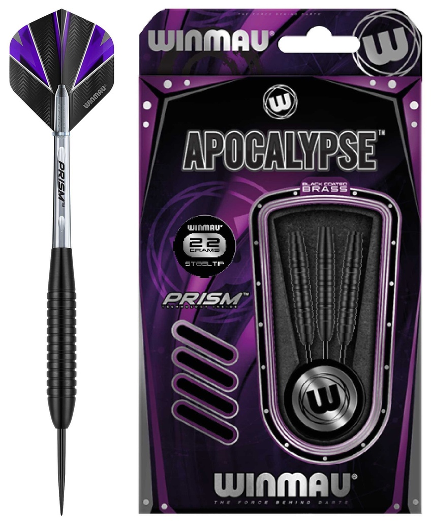 Darts Winmau Apocalypse 22 gr.Brass Zwa.