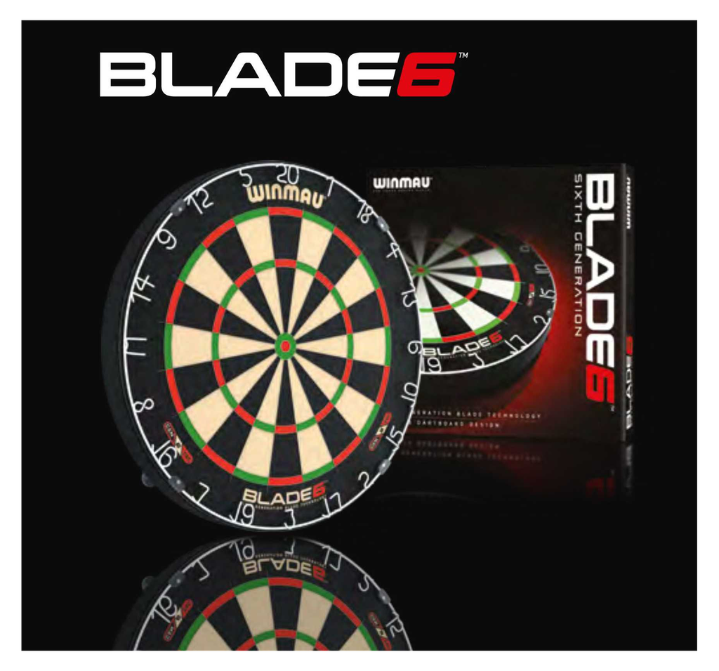 [HOT-300626] Winmau - Blade 6 Tournament Dartboard