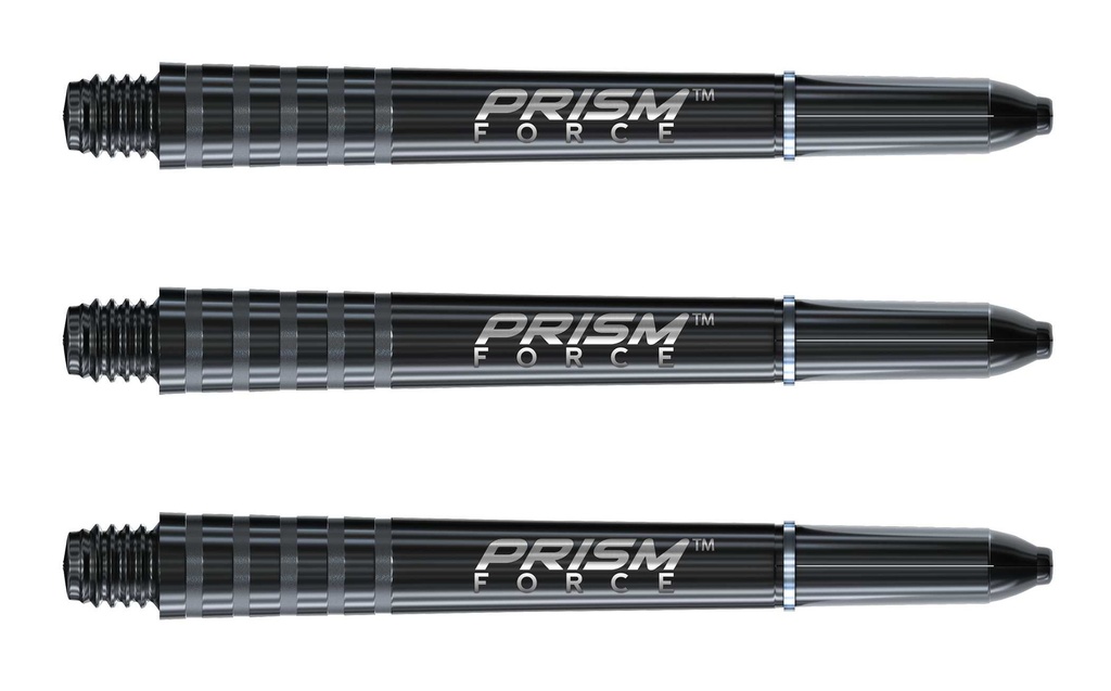 [HOT-300812] Darts-Shaft Prism Force Zwart Medium ring