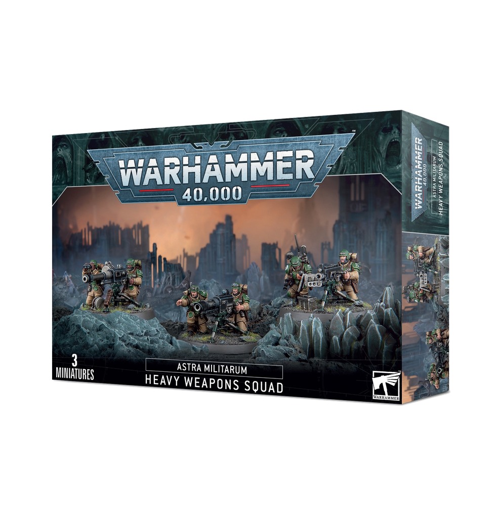 Warhammer 40,000: Astra Militarum - Cadian Heavy Weapons Squad
