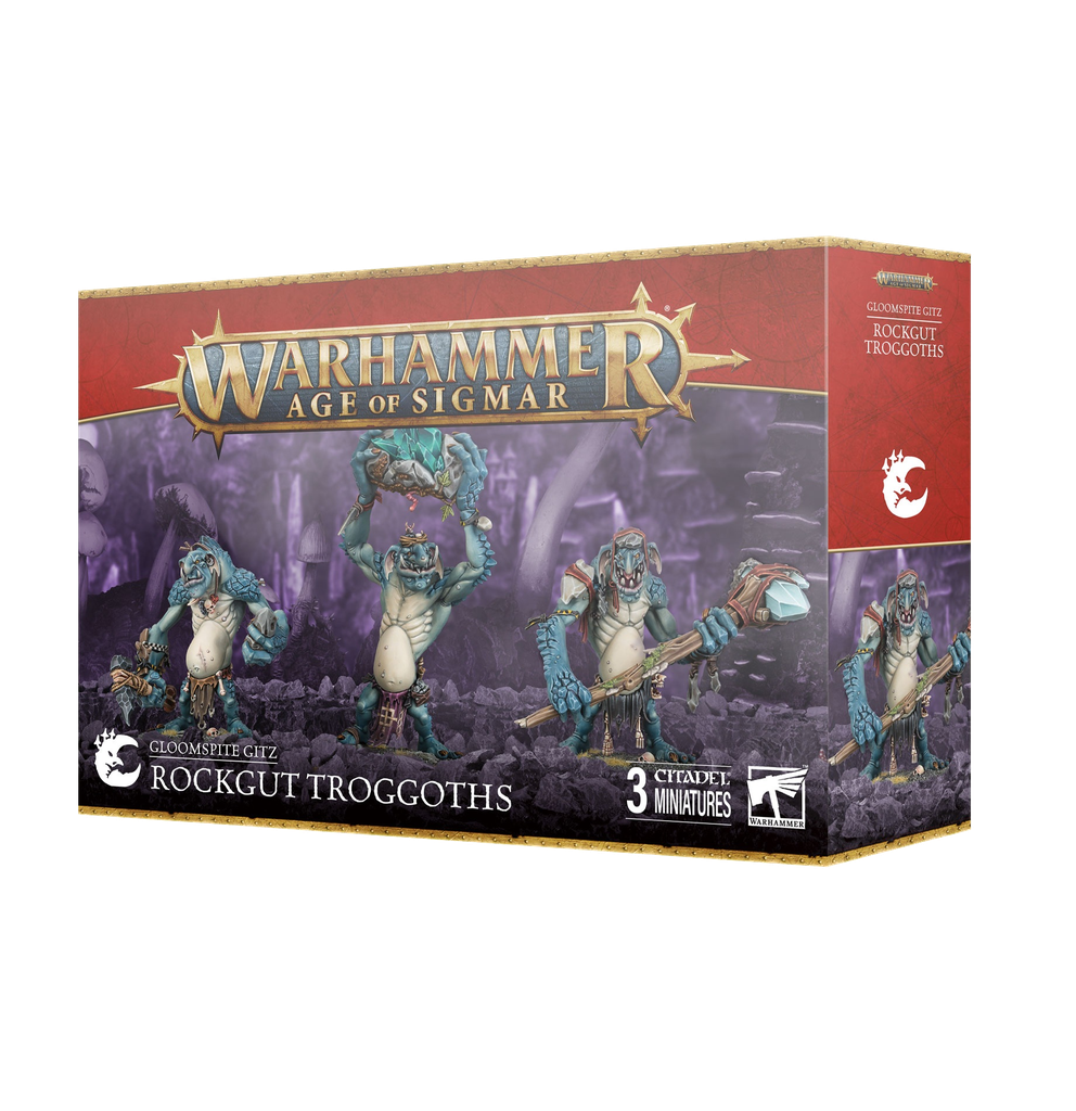 Warhammer Age of Sigmar: Gloomspite Gitz - Rockgut Troggoths
