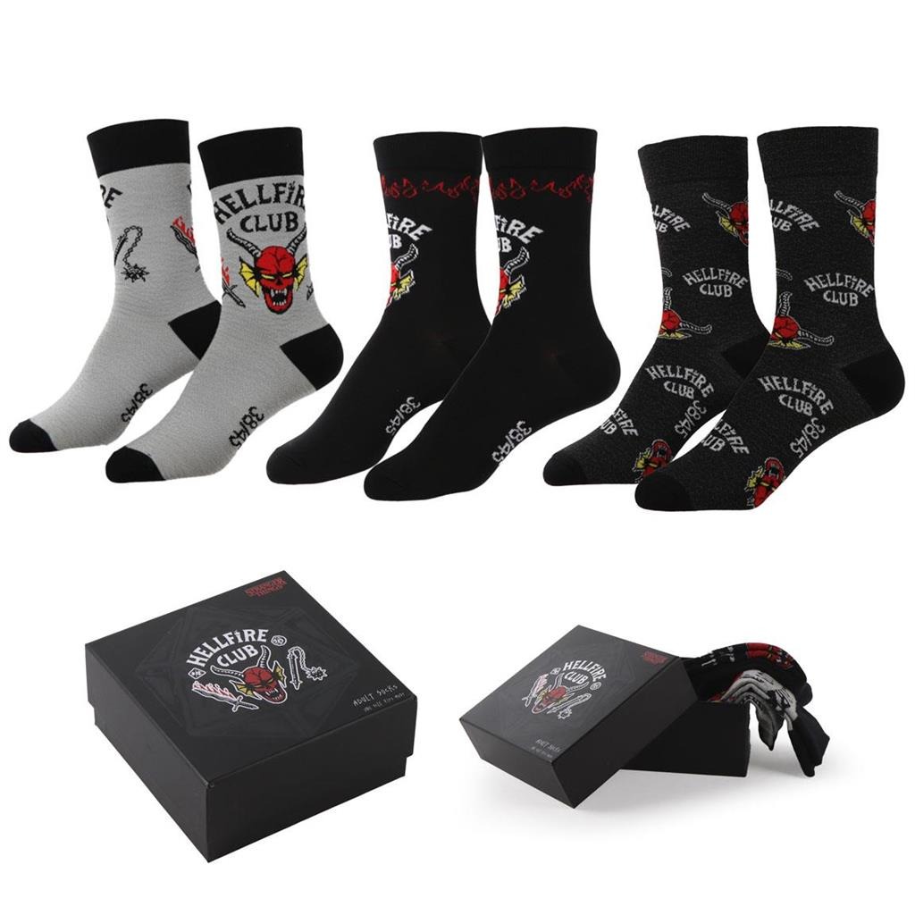 Stranger Things - Socks 3-Pack (EU38-45)
