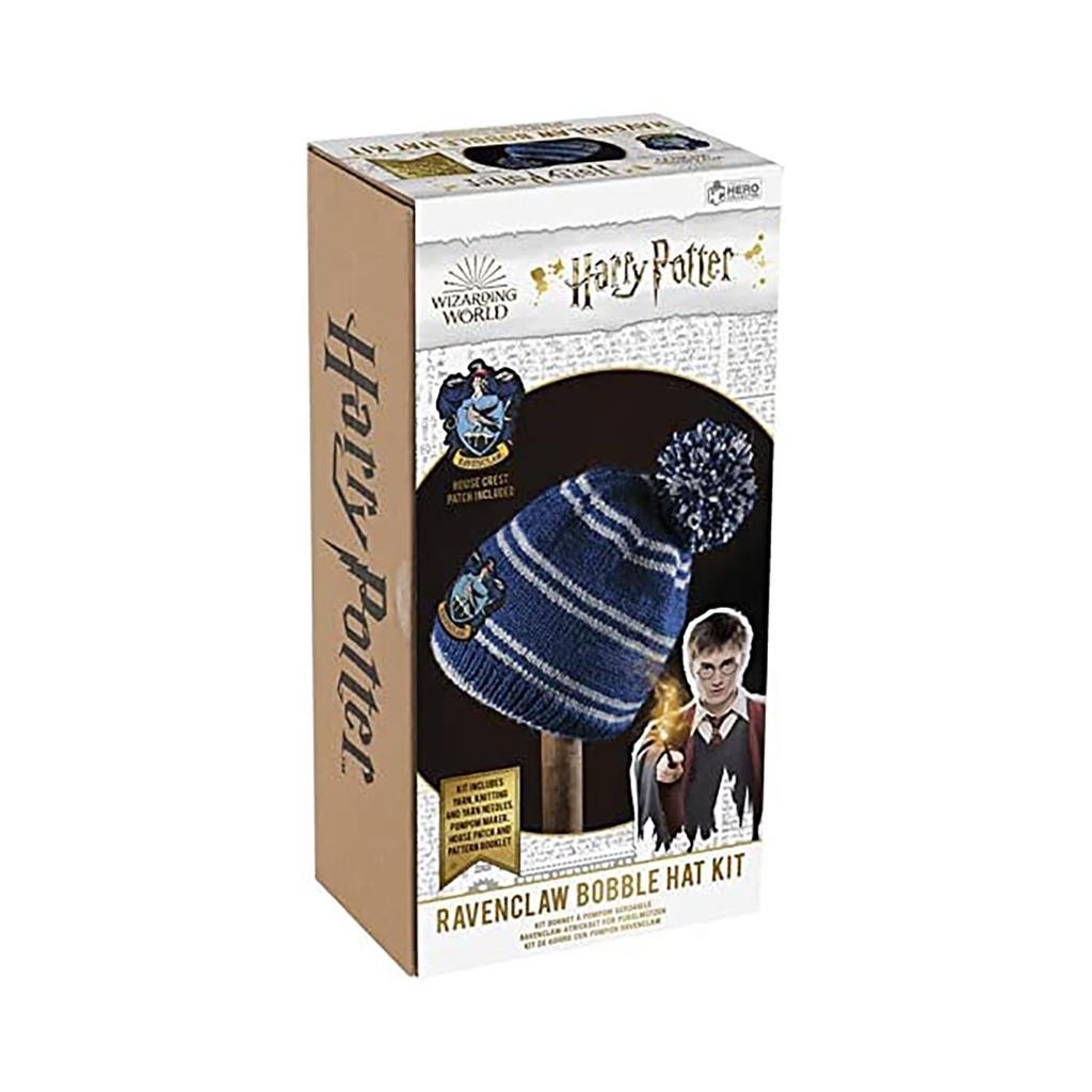 Harry Potter - Bobble Hat Knitting Set - Ravenclaw