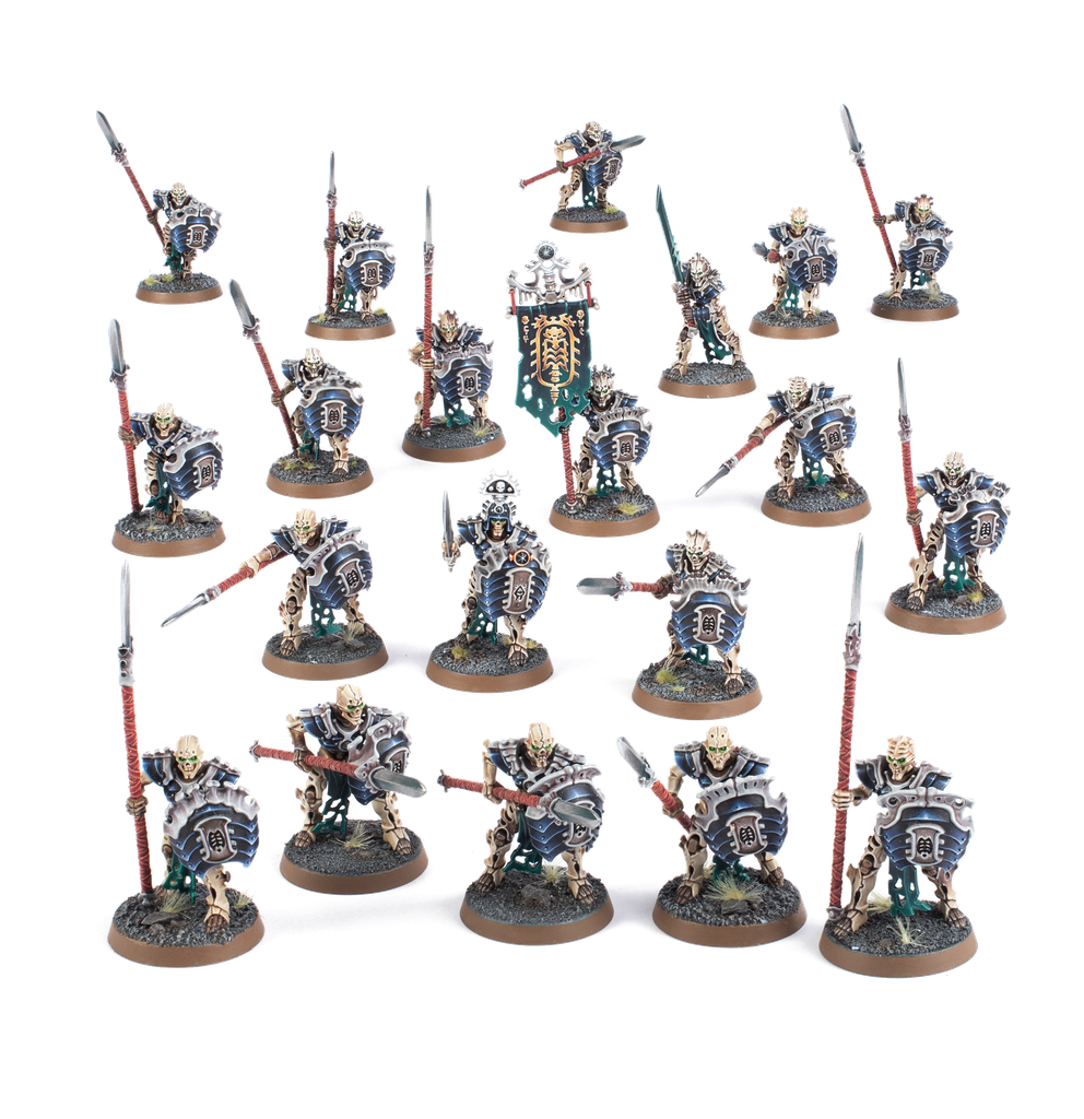 Warhammer Age of Sigmar: Ossiarch Bonereapers - Mortek Guard
