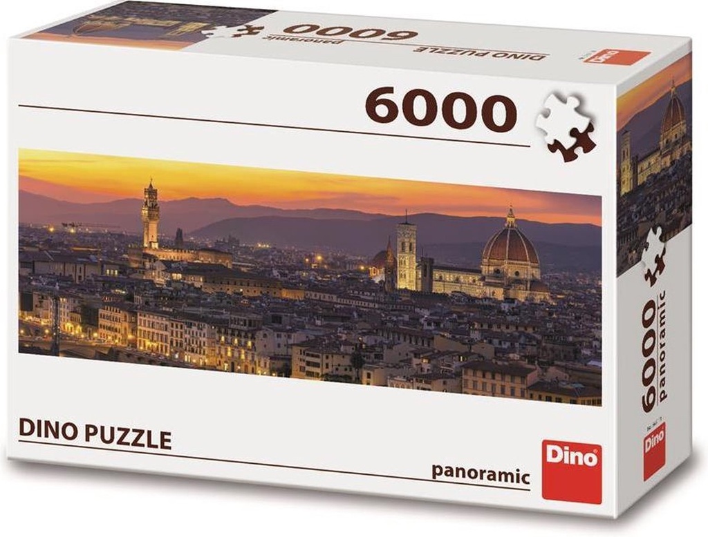 Panorama of Florence - Puzzel 600 stukjes