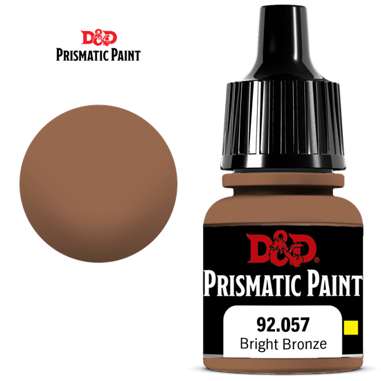 [Bright bronze (metallic)] Vallejo D&D Prismatic Paint - Metallics (Bright Bronze Metallic)