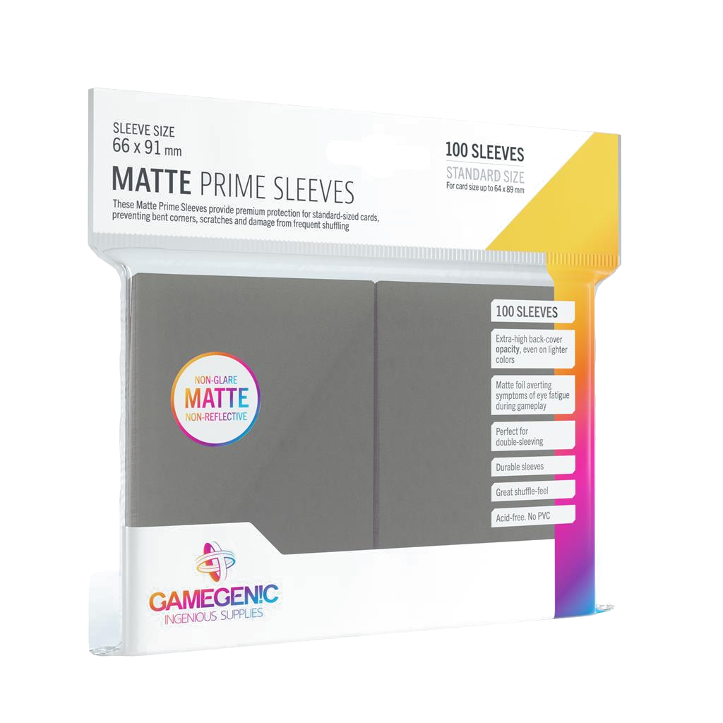 Gamegenic - Matte Prime Sleeves (100 Sleeves)