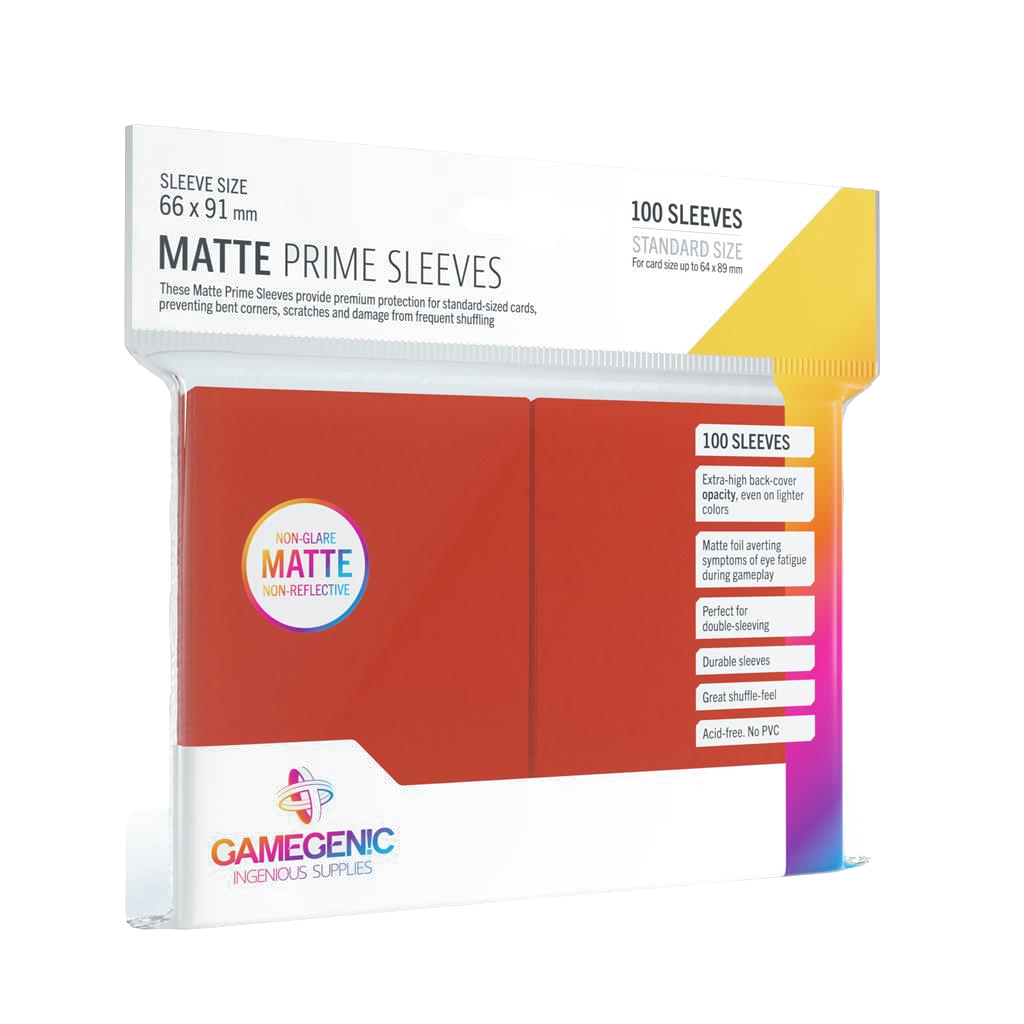 Gamegenic - Matte Prime Sleeves (100 Sleeves)
