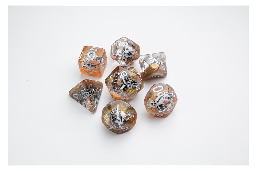 [BF-89562] Gamegenic - Embraced Series - RPG Dice Set (7 Dice) (Death Valley)